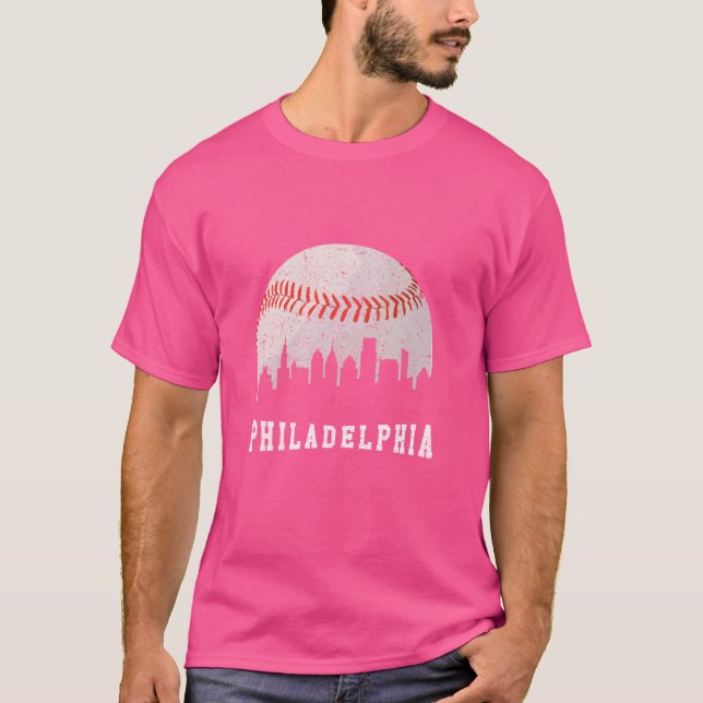 Camiseta Camisas Philadelphia Baseba (Anverso)
