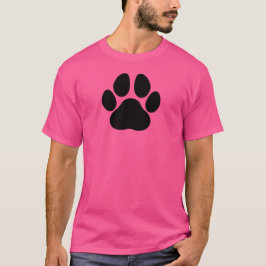 Camiseta Camisas Pink Leopard Paw