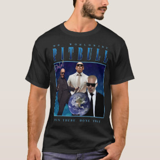 Camiseta Camisas Pitbull Homage (Parodia)