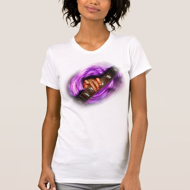 Camiseta Camisas Purple Vortex Tee (Anverso)