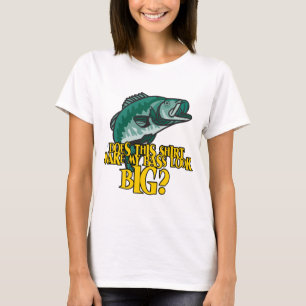 Camiseta Camisas que hacen que mi trasero parezca pesca div