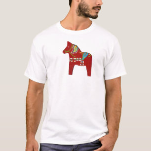 Camiseta Camisas Red Dala Horse