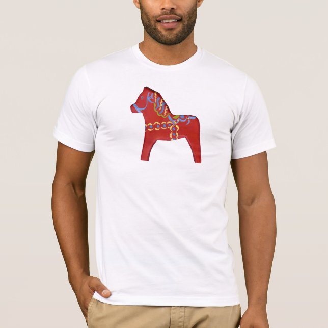 Camiseta Camisas Red Dala Horse (Anverso)