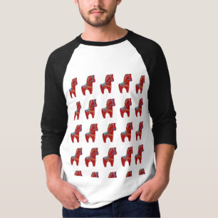 Camiseta Camisas Red Dala Horse