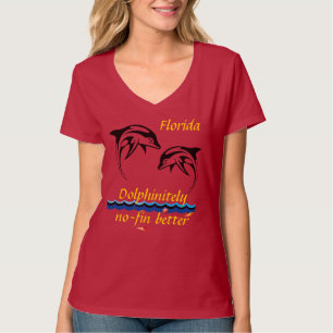 Camiseta Camisas Red Dolphin Florida
