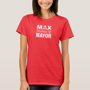 Camiseta Camisas Red Tee de MaxForMayor