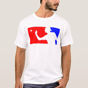 Camiseta Camisas Red, White y Blue Beer Pong