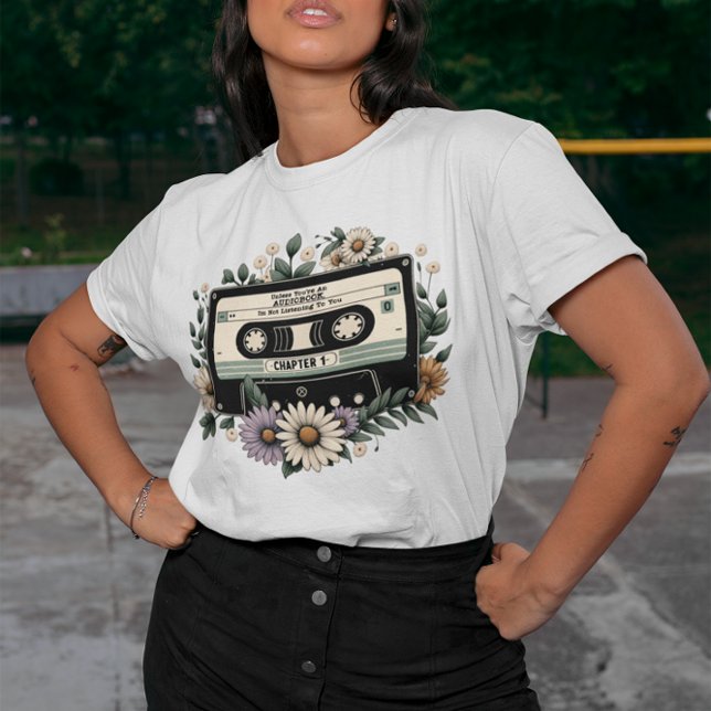 Camiseta Camisas Retro Audiobook Cassette - Amante divertid (Subido por el creador)