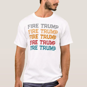 Camiseta Camisas retro contra Trump