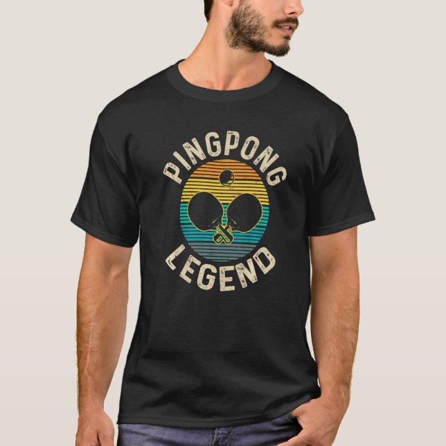 Camiseta Camisas retro de Guay Ping Pong Le (Anverso)