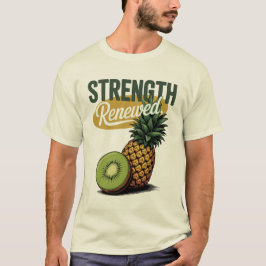 Camiseta Camisas retro Kiwi de piña renovada