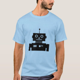 Camiseta Camisas Retro Robot Shape