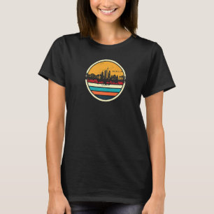 Camiseta Camisas Retro Vintage Berlin Skyline Shirt Berlin