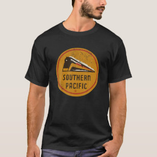 Camiseta Camisas Retro Vintage del Ferrocarril del Pacífico