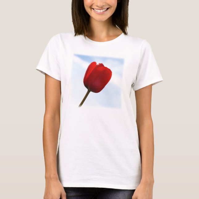 Camiseta Camisas Rojas de Tulipán (Anverso)