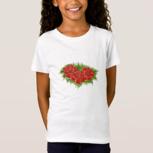Camiseta Camisas Rosa de chicas
