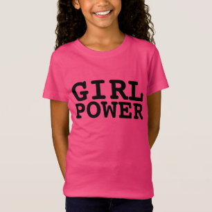 CAMISETA CAMISAS ROSADAS DE NIÑAS PODEROSAS