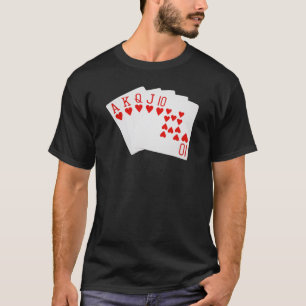 Camiseta Camisas Royal Flush