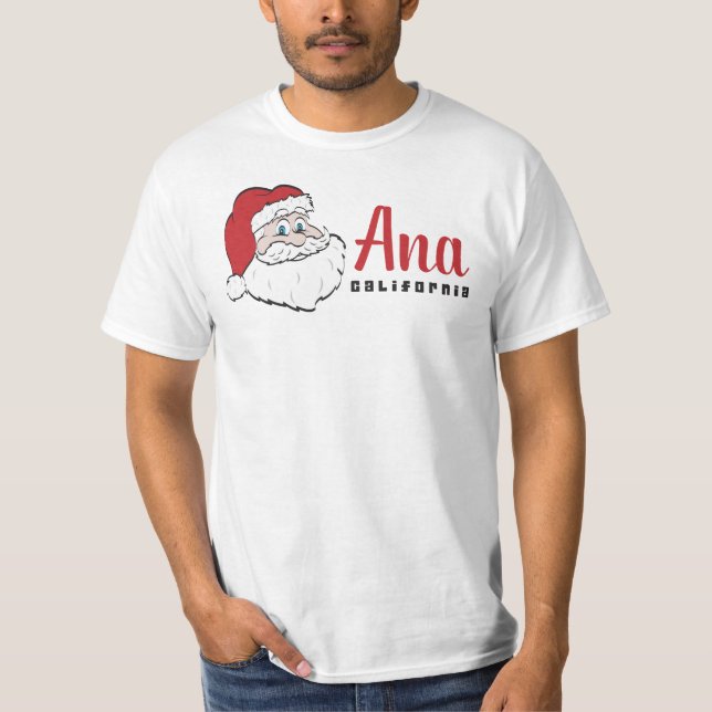Camiseta Camisas Santa Ana California (Anverso)