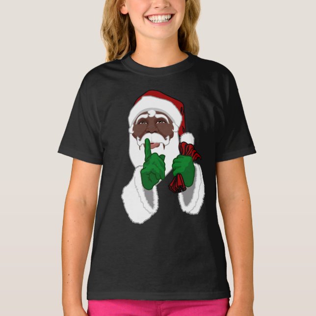 Camiseta Camisas Santa Cláusula de Shirt Kid (Anverso)