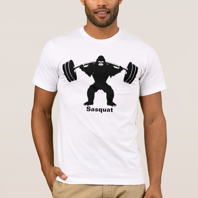 Camiseta Camisas Sasquatch, célebre Sasquat (Anverso)