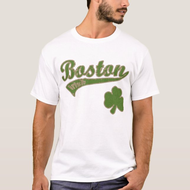 Camiseta Camisas Shamrock de Boston (Anverso)