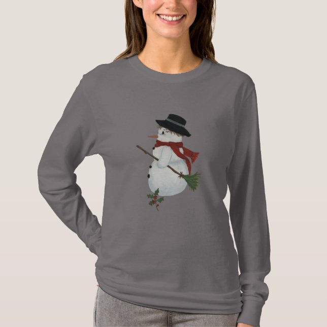 Camiseta Camisas Snowman (Anverso)