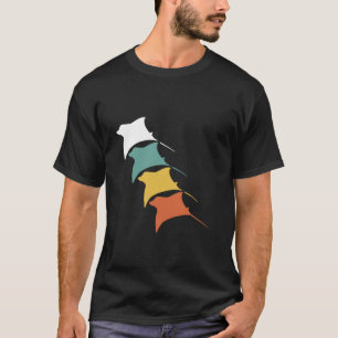 Camiseta Camisas Stingrays Retro Vintage Long Sleeve