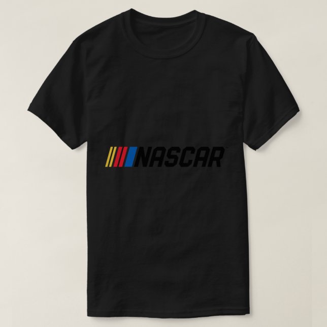 Camiseta Camisas suaves con el logotipo completo de Nascar (Diseño del anverso)