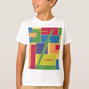 Camiseta Camisas suaves de Bassoon Colorbloqueos Kids