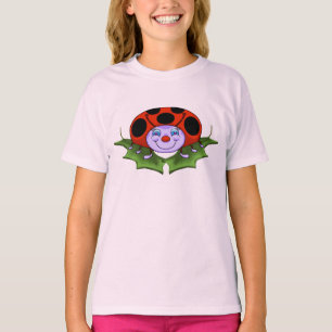 Camiseta Camisas suaves de los Chicas de Ladybug