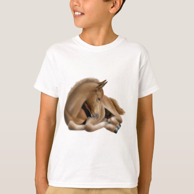 Camiseta Camisas suaves para los niños de los fosos que due (Anverso)