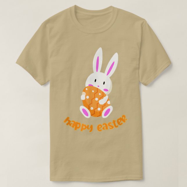 Camiseta Camisas T-Conejo de Conejo de Huevos de Pascua (Diseño del anverso)