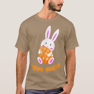 Camiseta Camisas T-Conejo de Conejo de Huevos de Pascua
