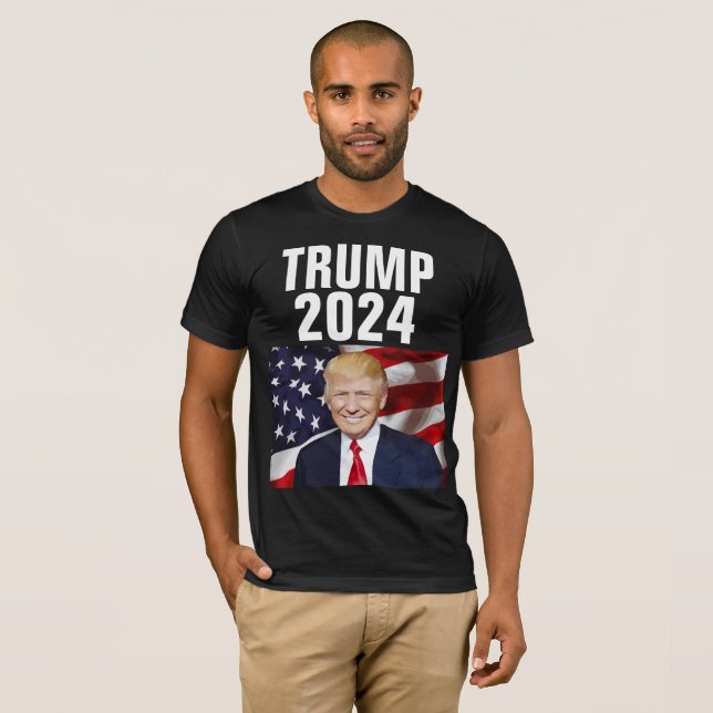 CAMISETA CAMISAS T DONALD TRUMP 2024 (Anverso completo)