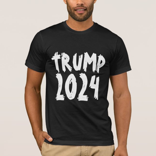 CAMISETA CAMISAS T DONALD TRUMP 2024 (Anverso)