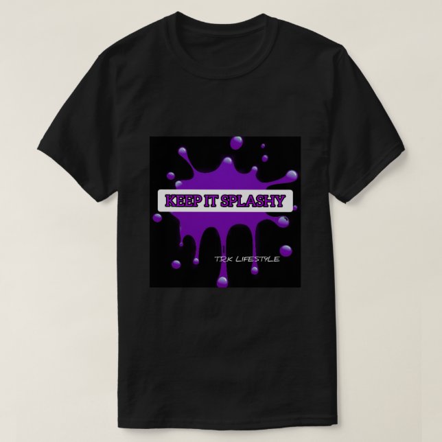 CAMISETA CAMISAS T.R.K SPLASH (Diseño del anverso)