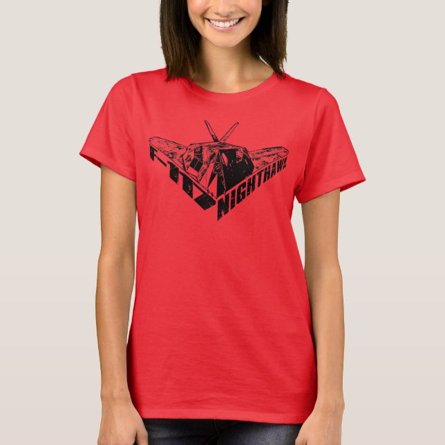 Camiseta Camisas Tee F-117 Nighthawk (Anverso)