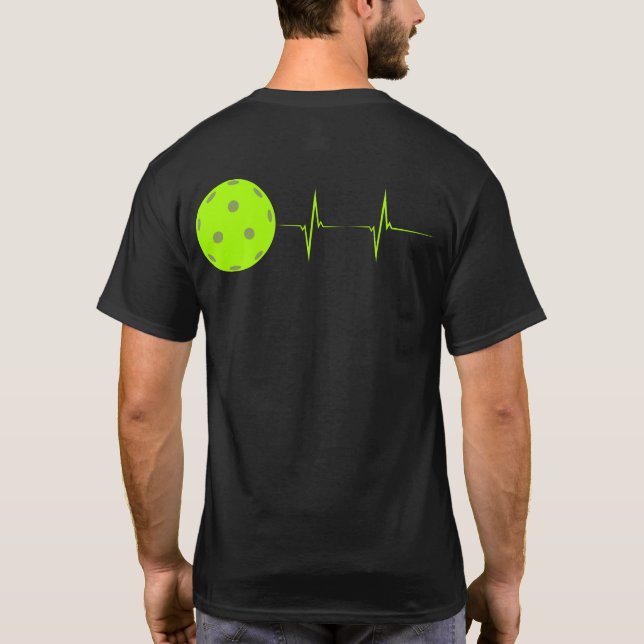 Camiseta Camisas Tee Hombres/MujeresBaloncesto de latido -  (Reverso)