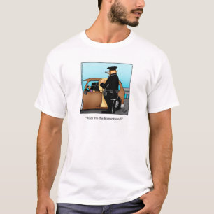 Camiseta Camisas Tee Tee para aplicar la ley