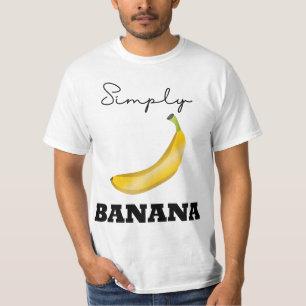 Camiseta Camisas temáticas simplemente bananeras