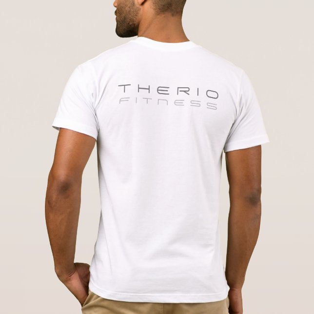 Camiseta Camisas Therio Fitness masculinas (Reverso)