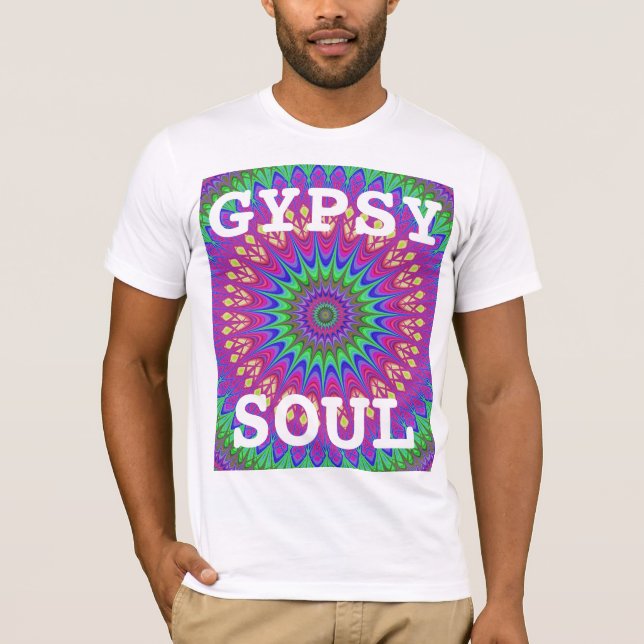 CAMISETA CAMISAS TÍPICAS DE ALMA GITANA (Anverso)