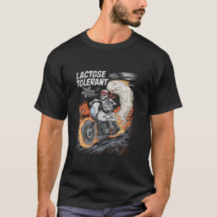 Camiseta Camisas tolerantes a la lactosa Hombres Mujeres Gr