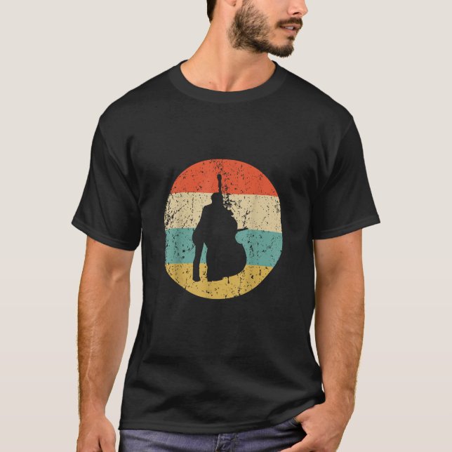 Camiseta Camisas traseras - Música retro vintage (Anverso)