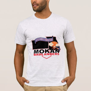 Camiseta Camisas Tri-Blend masculinas de Missouri Badlander
