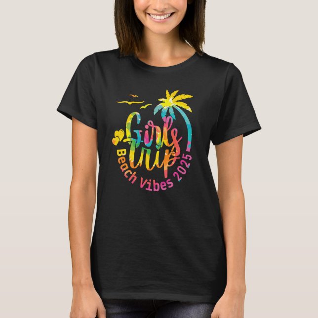 Camiseta Camisas Trip chicas Beach Vibes 2025 (Anverso)