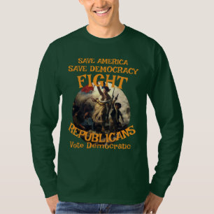 CAMISETA CAMISAS TSA DOJ TRUMP TRUMPS REPUBLICANO 454