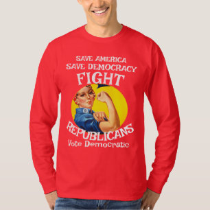 CAMISETA CAMISAS TSA FEMA DOJ FV PARTIDO REPUBLICANO DOD CO