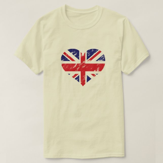Camiseta Camisas Union Jack Vintage (Diseño del anverso)